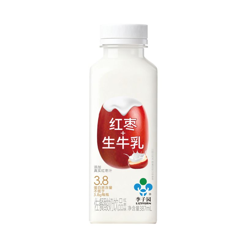 387mL佐餐酸奶饮品（红枣味）