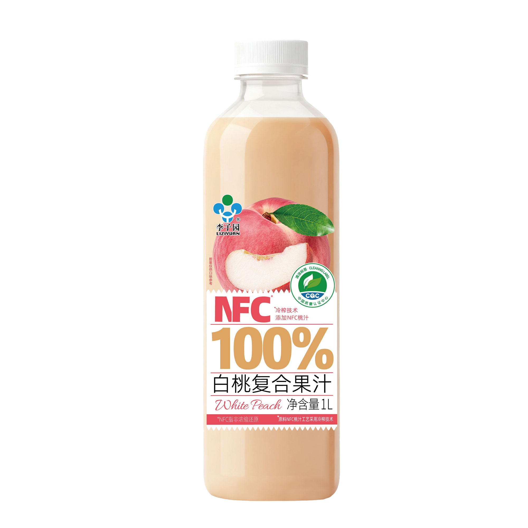 1L白桃复合果汁