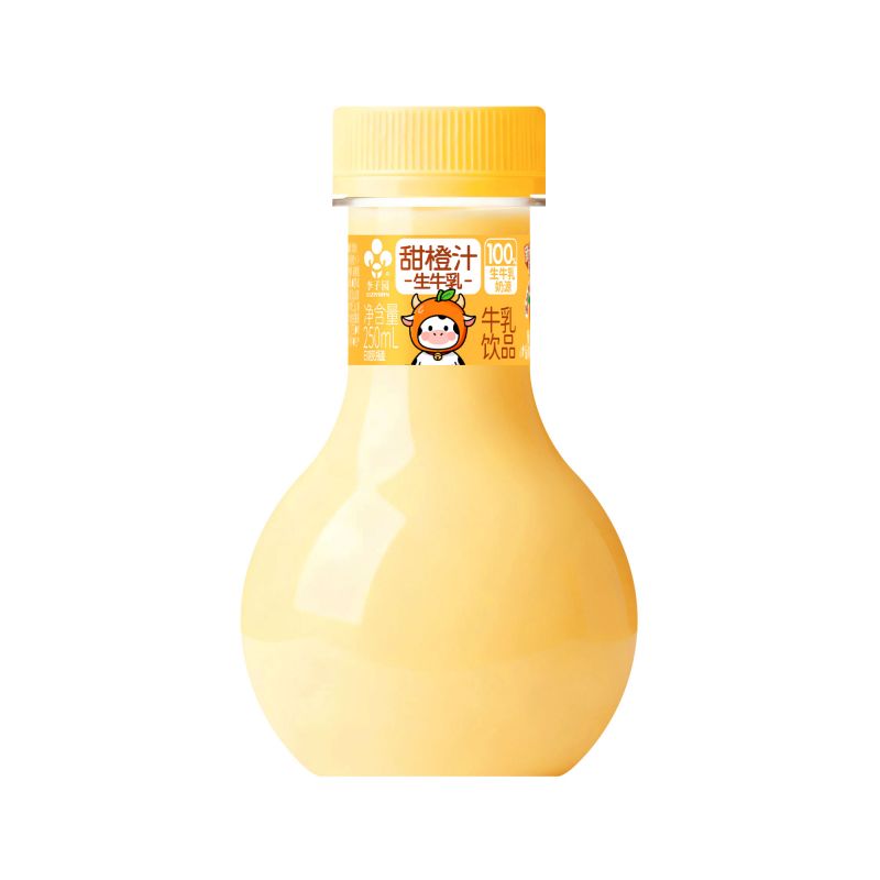 250mL甜橙汁牛乳饮品